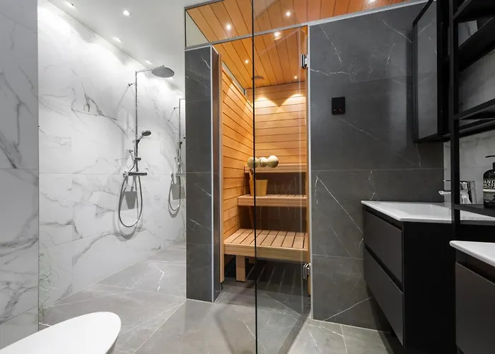 Apartment Oru Villa, Luxury 3 Bedroom Apartment, Sauna,